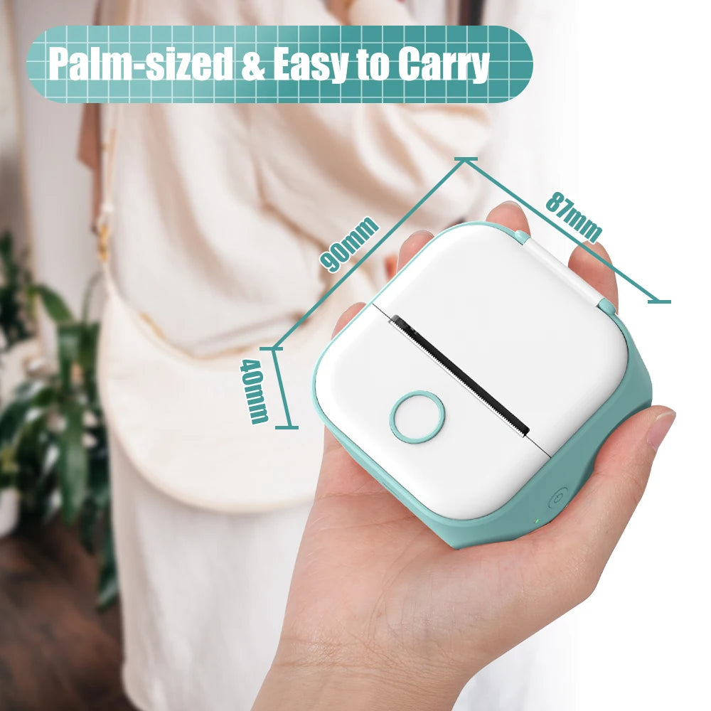 Tragbarer Mini-Taschen-Drucker