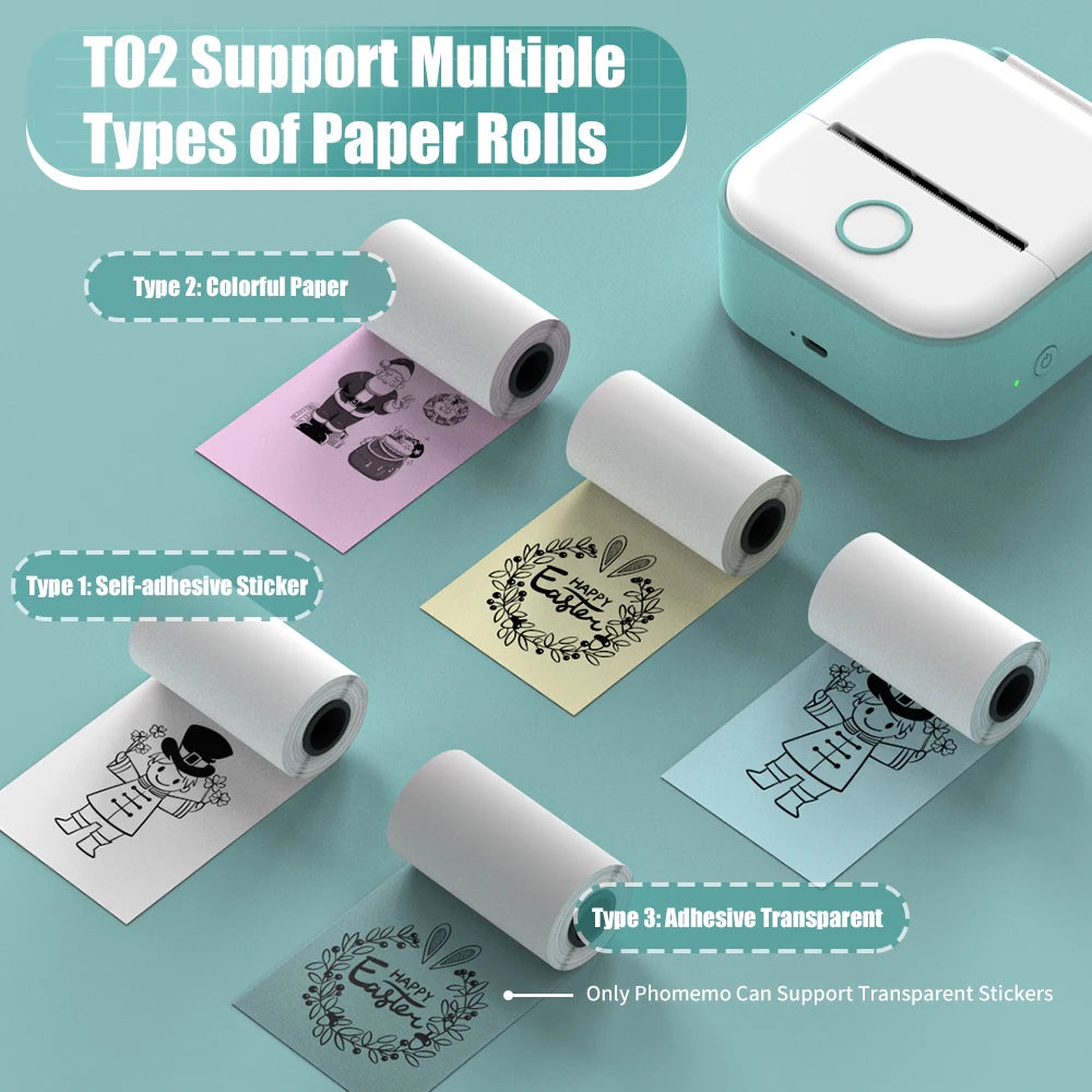 Tragbarer Mini-Taschen-Drucker