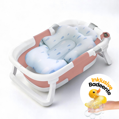 Babybadewanne mit Thermometer