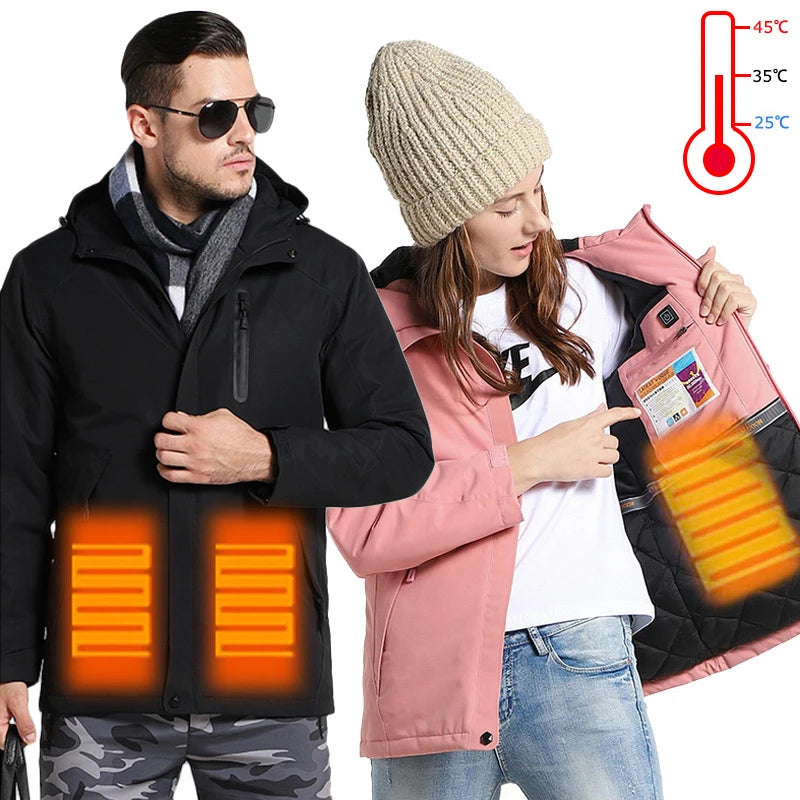 Heizbare Winterjacke