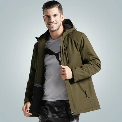 Beheizte Winterjacke