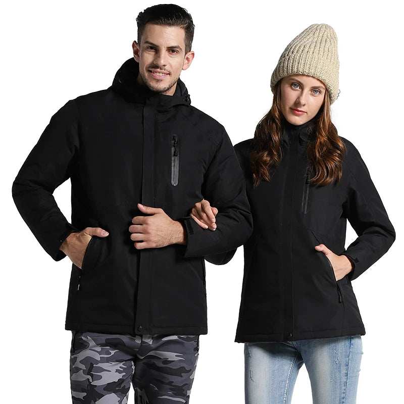 Beheizte Winterjacke