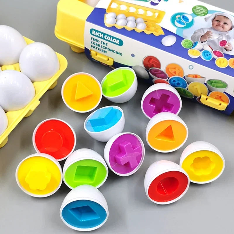 Montessori Geometrisches Eier-Spielzeug