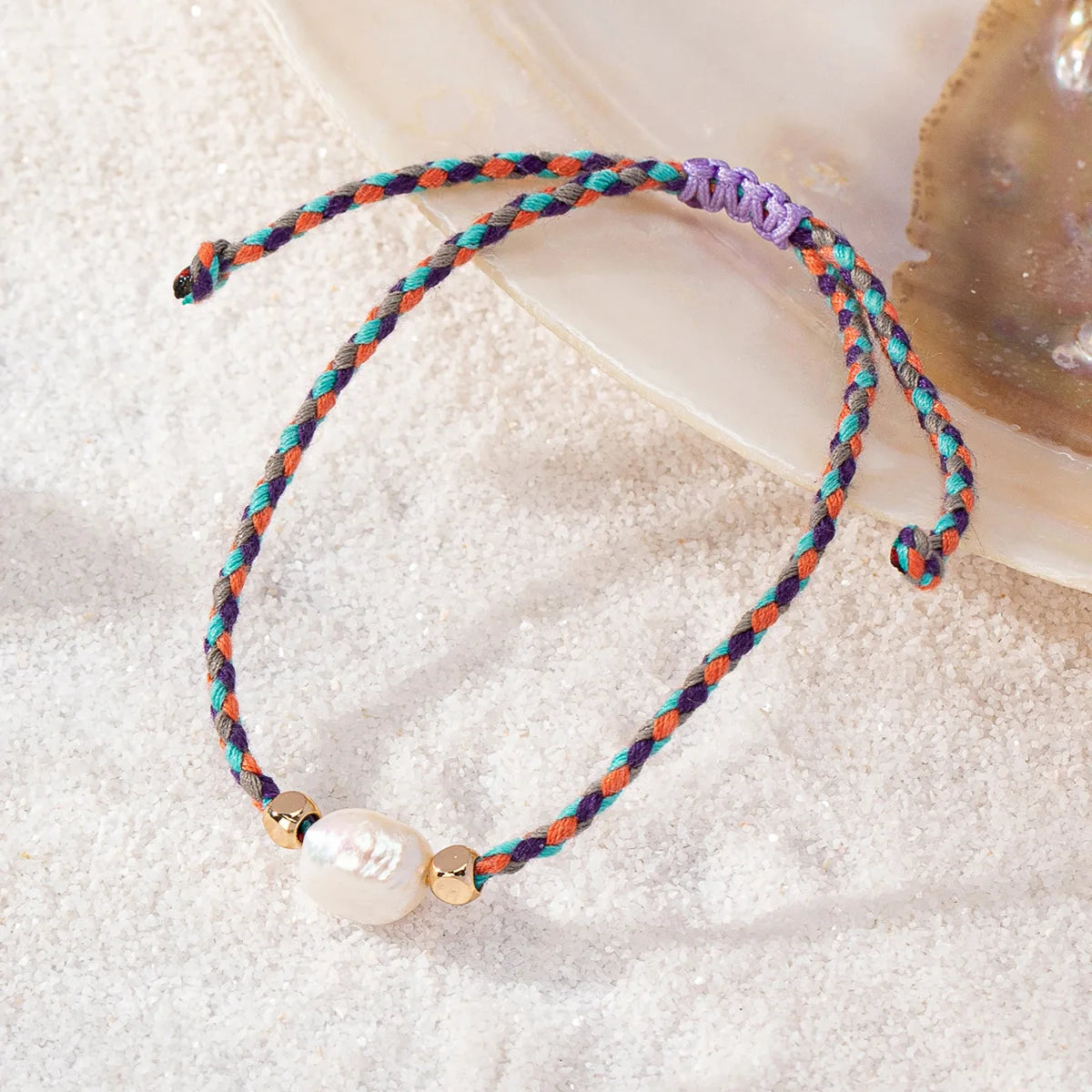 Perlenketten-Charm-Armband