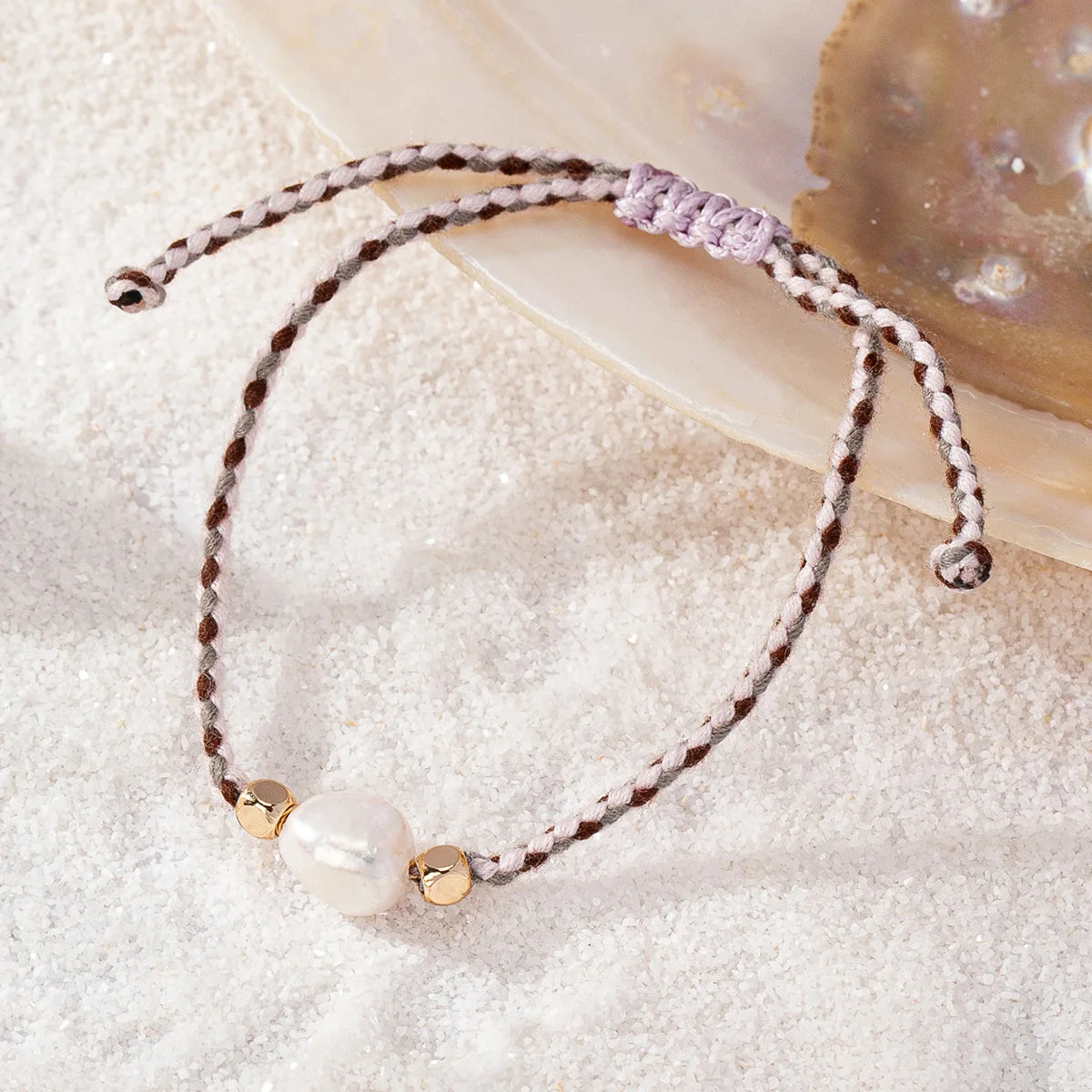 Perlenketten-Charm-Armband