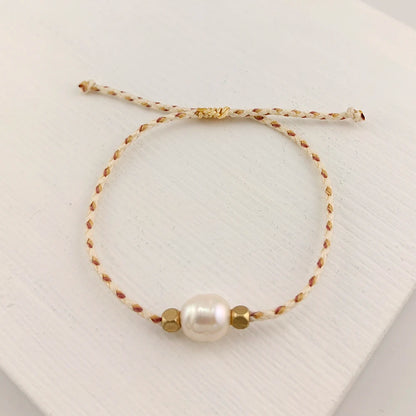 Perlenketten-Charm-Armband