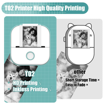 Portable Mini Pocket Printer