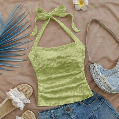 Rückenfreies Strand-Tanktop
