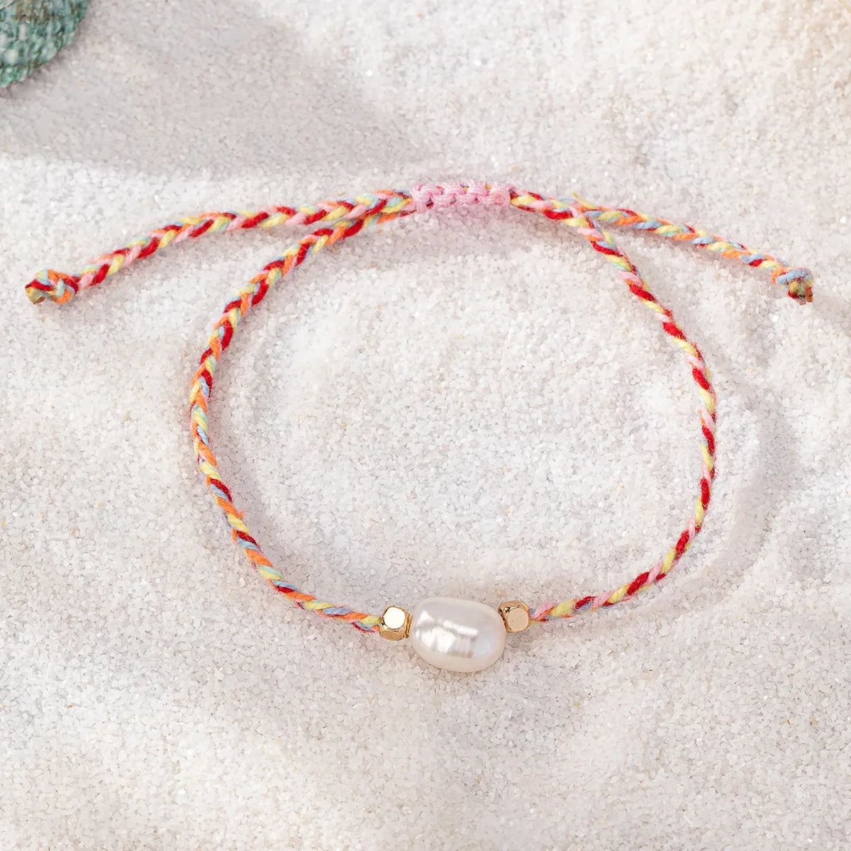 Perlenketten-Charm-Armband